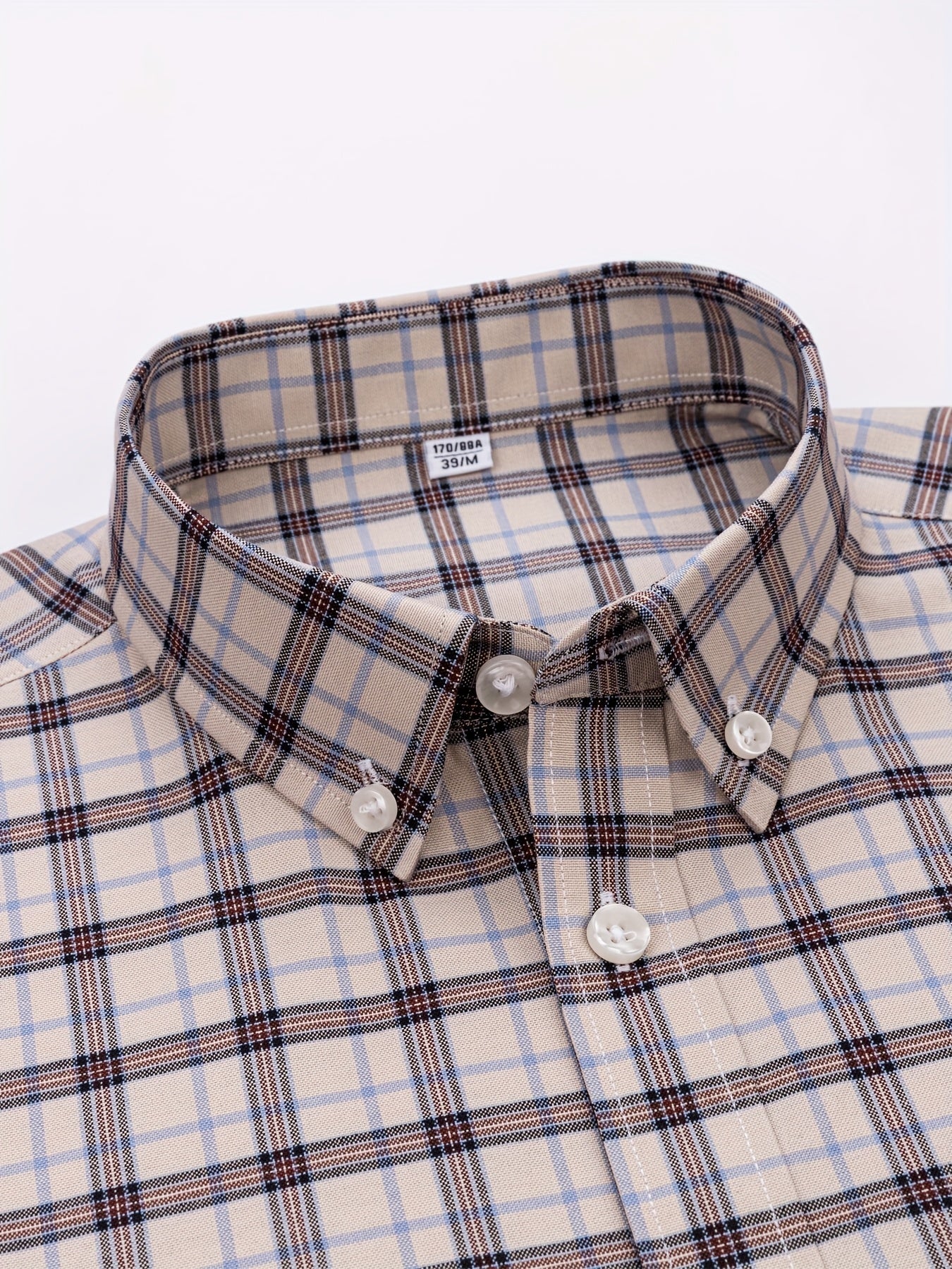 Herren Freizeithemd Kariert Langarm Modern Regular Fit – Stilvolles Hemd für Alltag & Büro