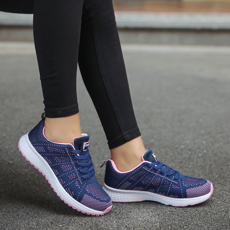 Chaussures de course respirantes et confortables pour femmes – Baskets de loisirs sportives