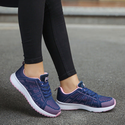 Chaussures de course respirantes et confortables pour femmes – Baskets de loisirs sportives