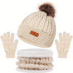 Winterset met muts en handschoenen voor dames