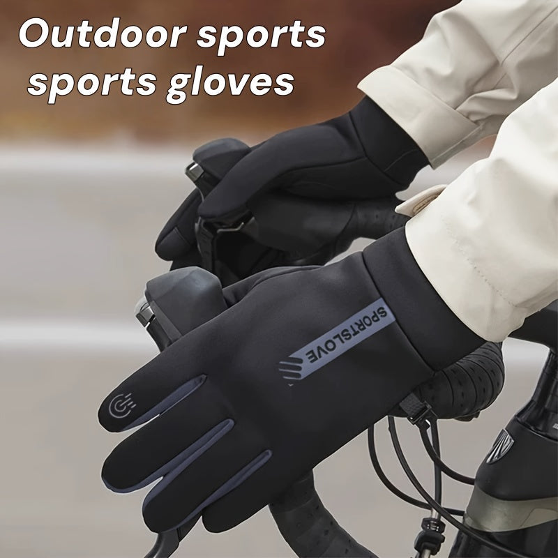 Winterhandschuhe Winddicht Warm Touchscreen-Funktion Outdoor-Sport