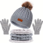 Winterset met muts en handschoenen voor dames