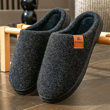 Gezellige pantoffels, zachte en pluizige warme slippers met comfort