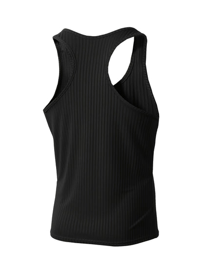 Męski zestaw sportowych tank topów – bezrękawniki treningowe na fitness i na co dzień, 3 sztuki