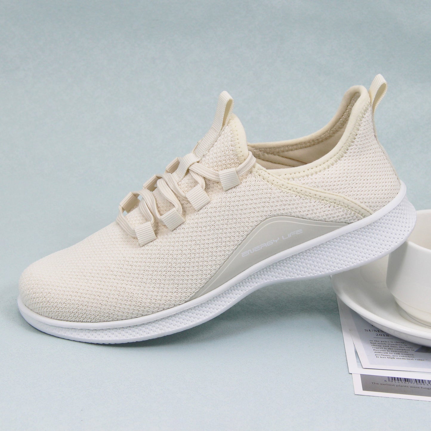 Damsneaker med komfort i slip-in-stil för fritid och vardag