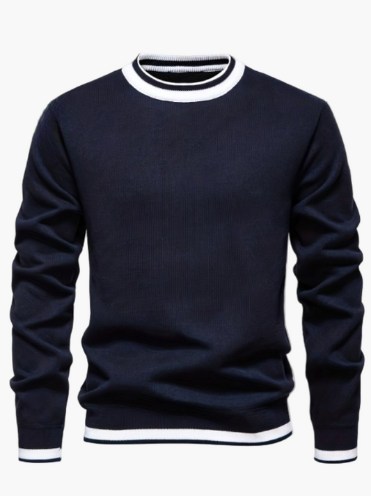 Herren Pullover im Casual Stil mit Rundhalsausschnitt – Perfekt für Freizeit und Ausgehen
