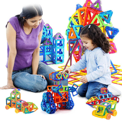 Blocs de construction magnétiques pour enfants – Jouet éducatif, coffret de construction, kit créatif, unisexe