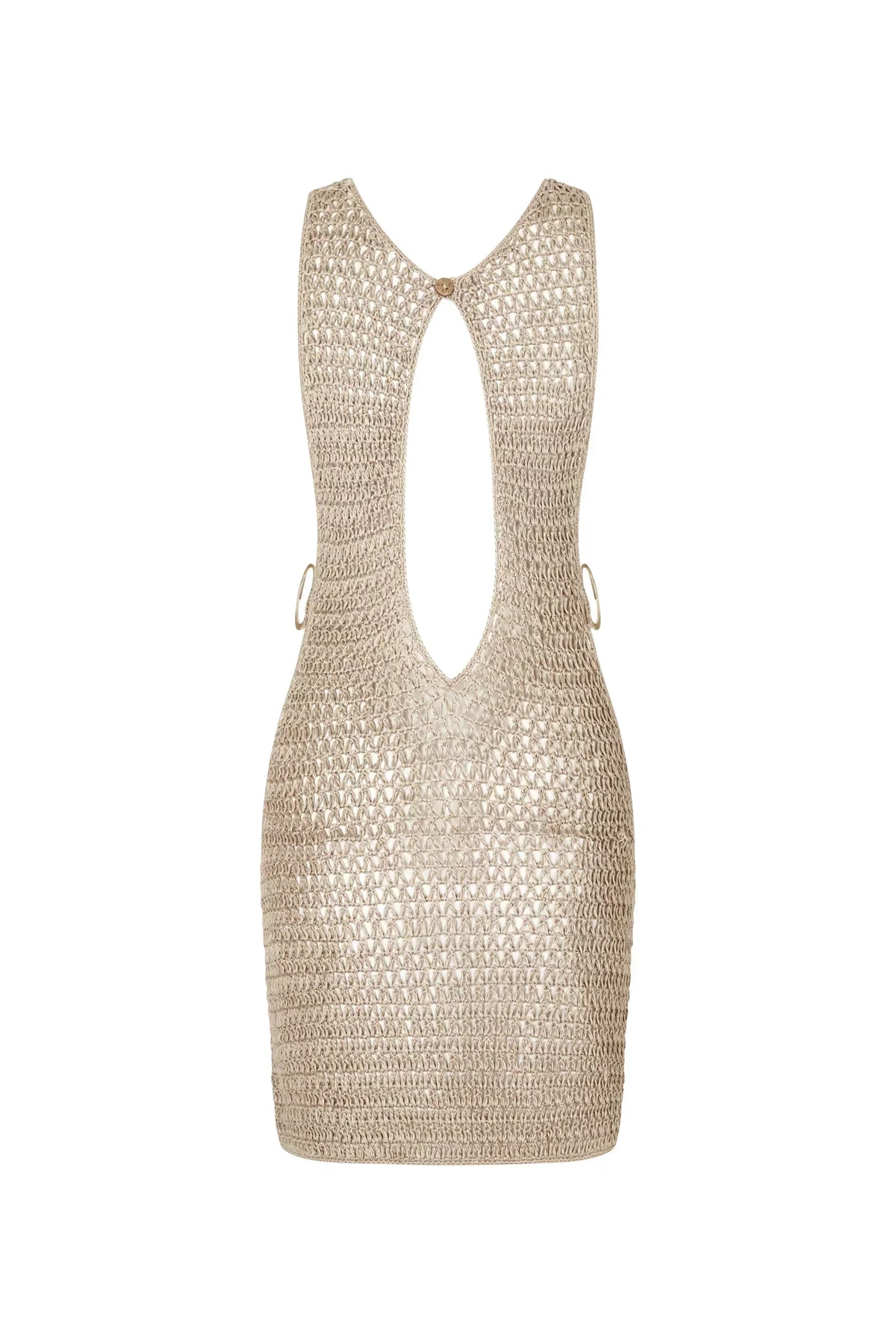 Kaia | Mouwloze mini-jurk voor dames met cut-out
