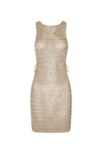 Kaia | Mouwloze mini-jurk voor dames met cut-out