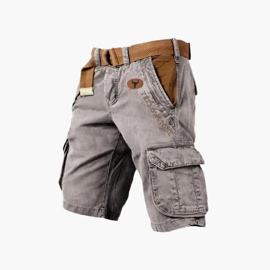 Heren cargo shorts outdoor vrijetijdsstijl Yellowstone