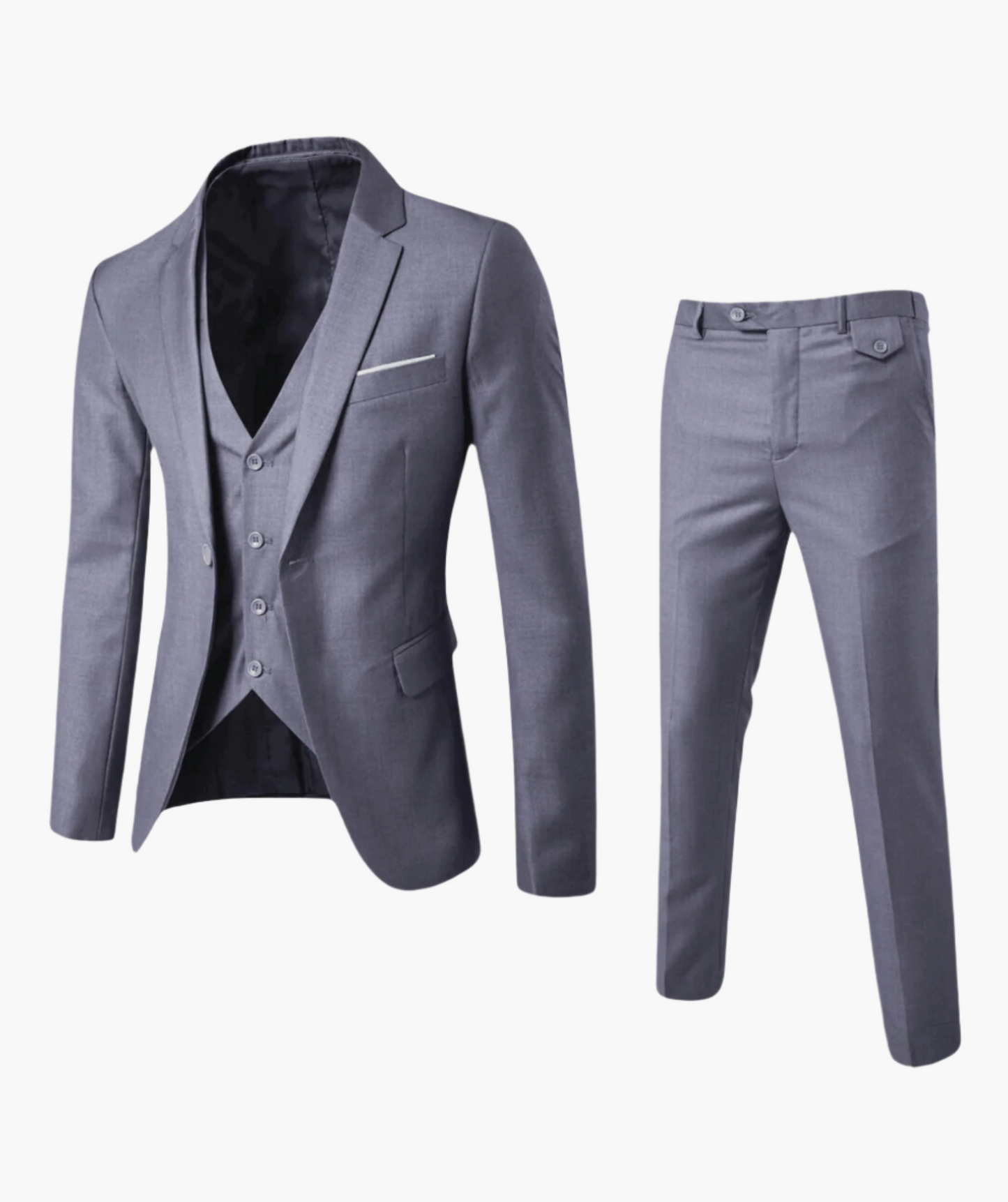 Heren business 3-delig pak – Elegante driedelige set voor bruiloft & kantoor