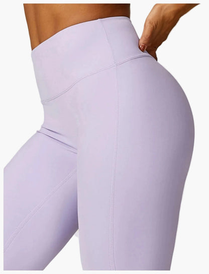 Damen High Waist Sport-Leggings und Crop-Top Set – Ideal für Fitness, Yoga & Freizeit