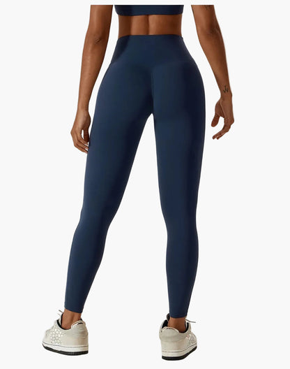Damen High Waist Sport-Leggings und Crop-Top Set – Ideal für Fitness, Yoga & Freizeit