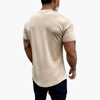 Camiseta fitness musculosa para hombre – Top ajustado para entrenamiento y tiempo libre