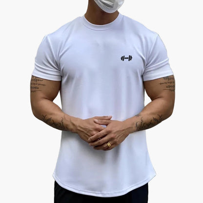 Camiseta fitness musculosa para hombre – Top ajustado para entrenamiento y tiempo libre