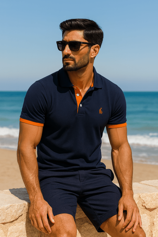 Heren Polo Modern Fit – Stijlvol Vrijetijd- en Businessshirt
