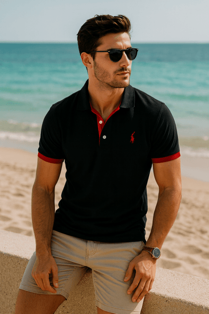 Heren Polo Modern Fit – Stijlvol Vrijetijd- en Businessshirt