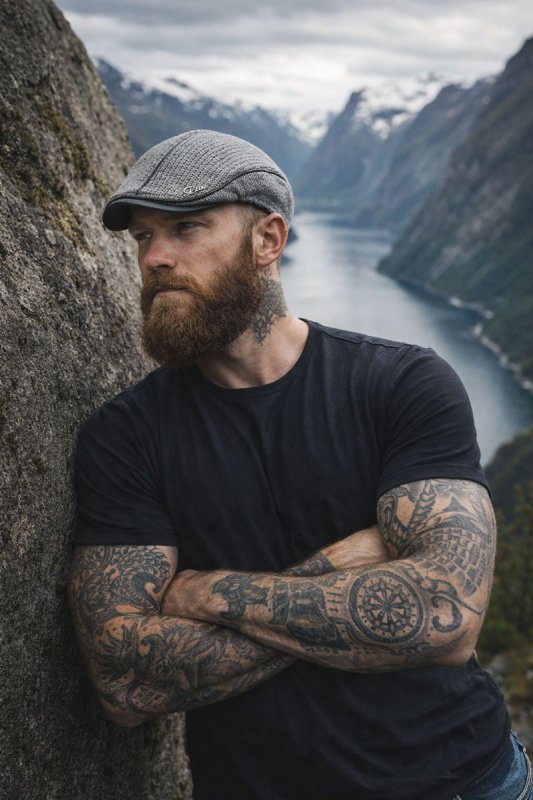 Herren Schiebermütze Flatcap – Klassisch, Stilvoll, Zeitloses Accessoire für Alltag und Freizeit