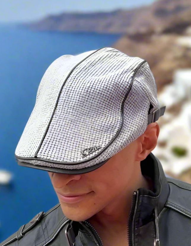 Herren Schiebermütze Flatcap – Klassisch, Stilvoll, Zeitloses Accessoire für Alltag und Freizeit