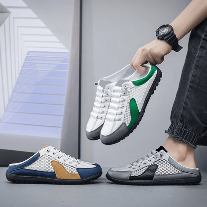 Herr Fritidsskor Slip-On Loafer Sportig Stil för Vardag & Semester