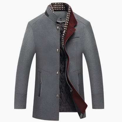 Cappotto elegante Knightsman da uomo – Cappotto slim fit elegante per occasioni speciali