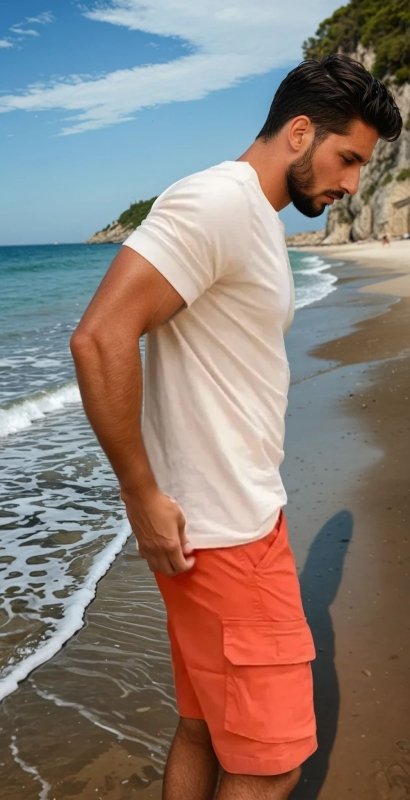 Herren Cargo-Shorts Freizeitstyle mit praktischen Taschen – Perfekt für Alltag & Outdoor