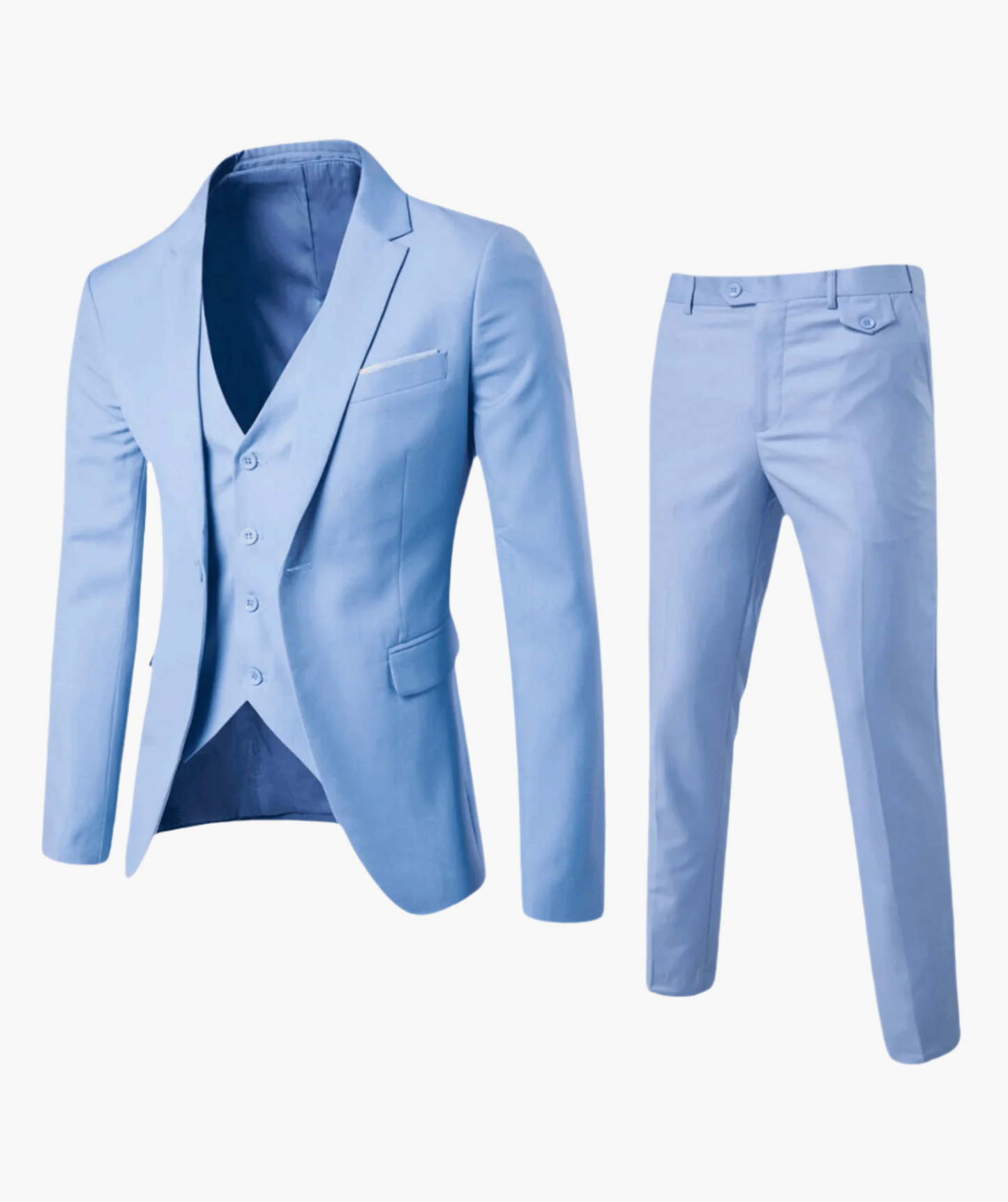 Heren business 3-delig pak – Elegante driedelige set voor bruiloft & kantoor