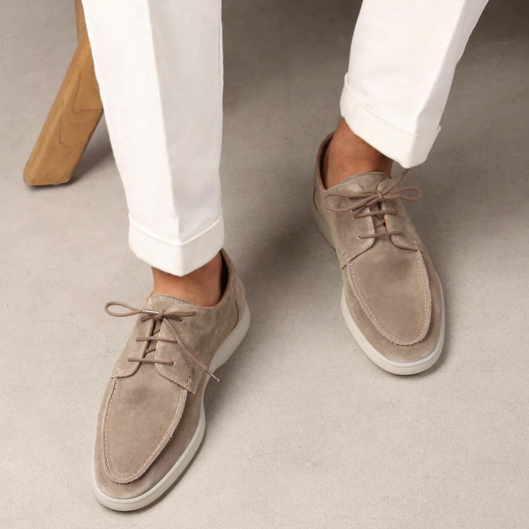 Heren veterloafer in moderne vrijetijdsstijl – Comfortabele en stijlvolle schoenen voor dagelijks gebruik & speciale gelegenheden