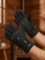 Waterdichte verwarmde handschoenen met touchscreenfunctie