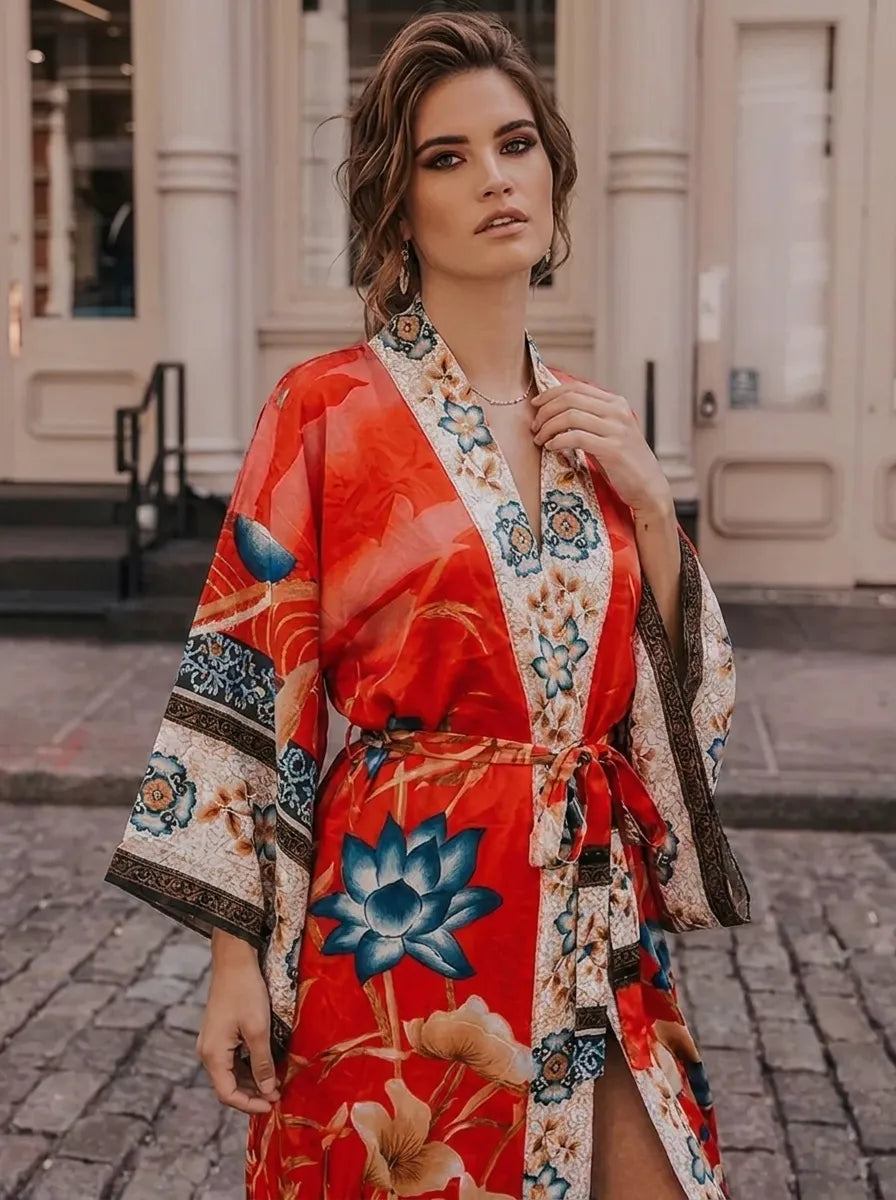 Isabella | Maxi-kimono voor dames