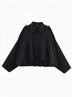Oversized jas voor dames met handige zakken