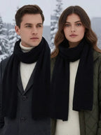 Kasjmier sjaal met elegante lijnen