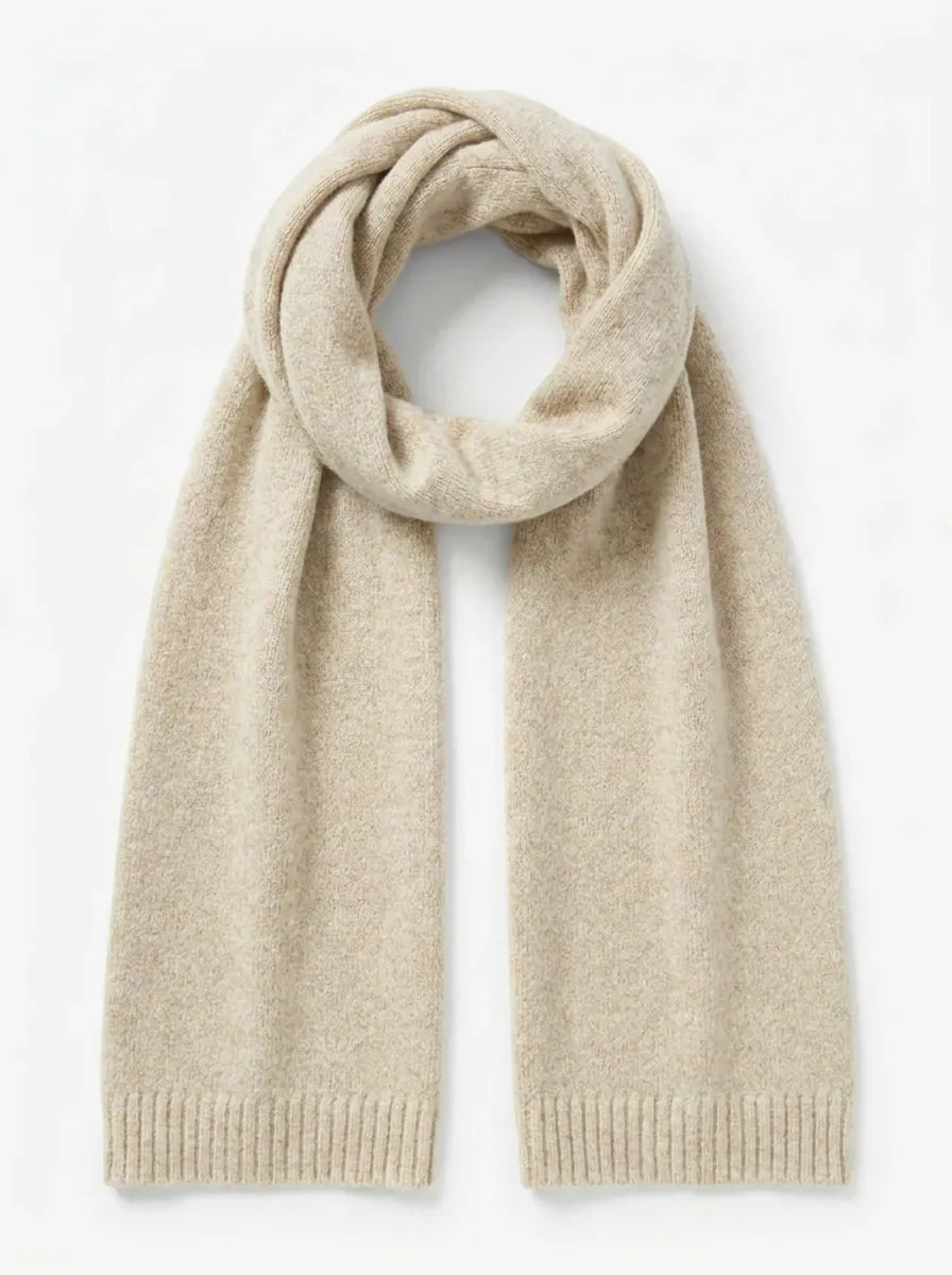 Kasjmier sjaal met elegante lijnen