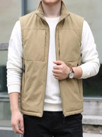 Bodywarmer voor heren met zakken