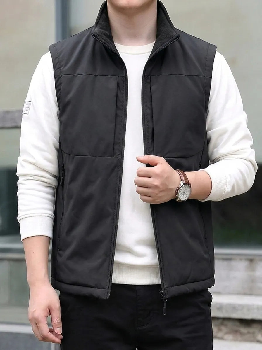 Bodywarmer voor heren met zakken
