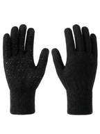 Thermische gebreide handschoenen met touchscreenfunctie en antislipgrip