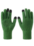 Thermische gebreide handschoenen met touchscreenfunctie en antislipgrip