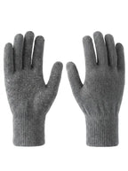 Thermische gebreide handschoenen met touchscreenfunctie en antislipgrip