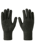 Thermische gebreide handschoenen met touchscreenfunctie en antislipgrip