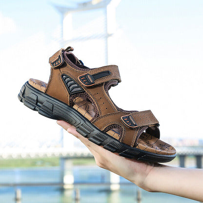 Herr outdoor trekking sandaler – Bekväma sportiga sandaler för fritid och äventyr