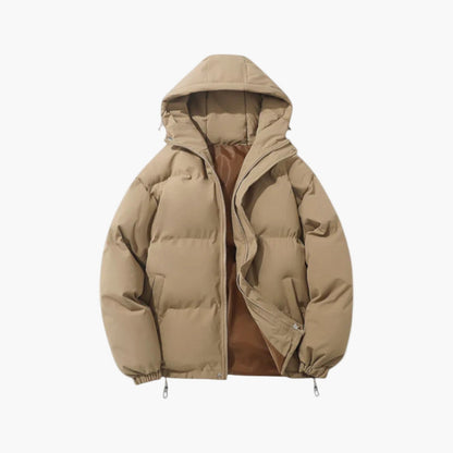 Heren Winter Parka Jas – Urban Gewatteerde Jas met Capuchon voor Dagelijks Gebruik & Outdoor