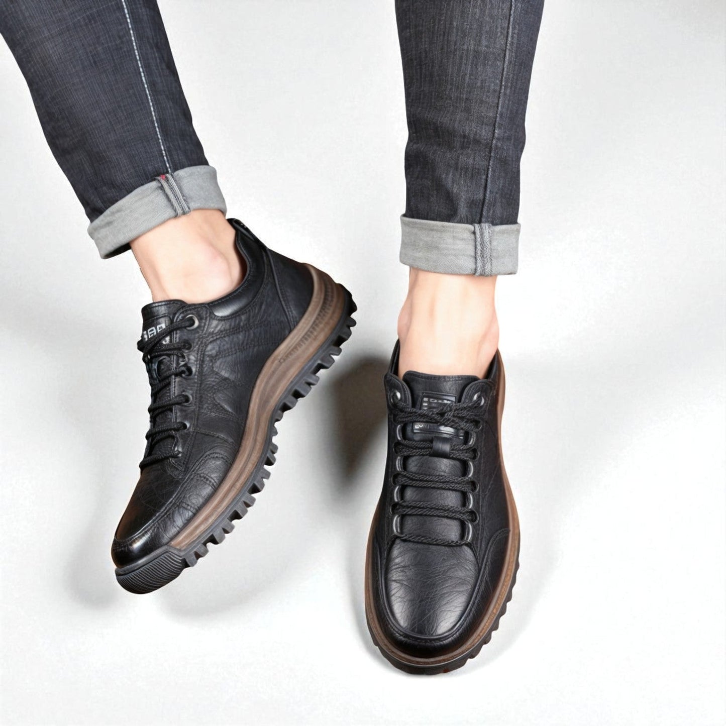 Scarpe da trekking outdoor da uomo – Scarpe antiscivolo per tempo libero, avventure e vita quotidiana