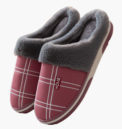 Heren huispantoffels comfort-stijl met antislip – Warme slippers voor thuis
