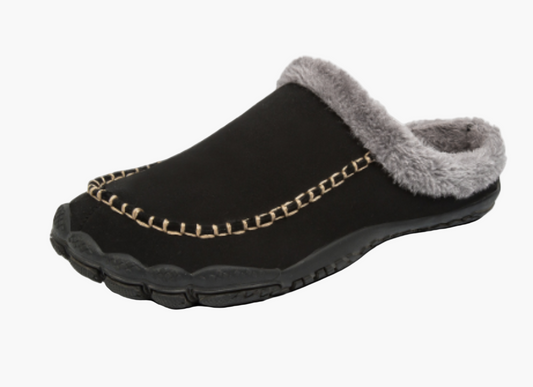 Herrtofflor komfort hus-släppare med halkfri sula – Stilfulla & varma för hemmet