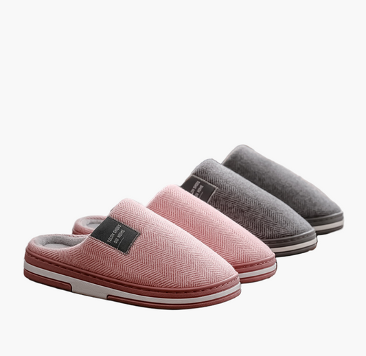 Heren pantoffels – Comfortabele huisschoenen met antislipzool, stijlvolle slip-on slippers voor thuis