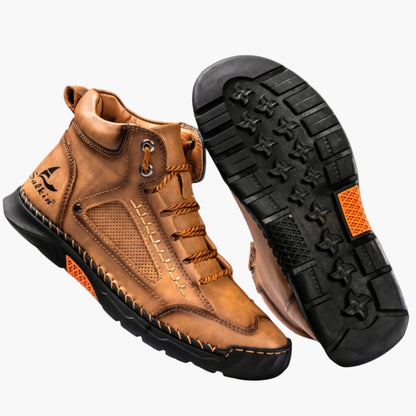 Scarpe outdoor casual da uomo – Sneakers alte traspiranti con suola antiscivolo