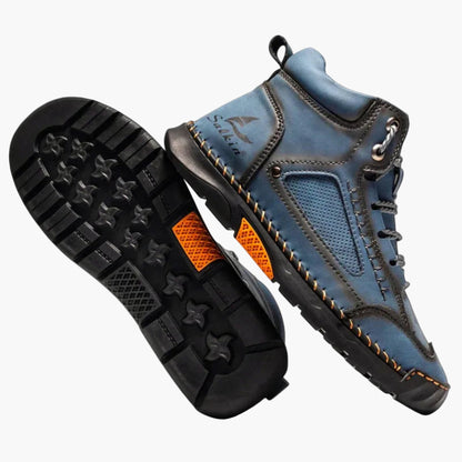 Scarpe outdoor casual da uomo – Sneakers alte traspiranti con suola antiscivolo