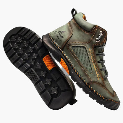 Scarpe outdoor casual da uomo – Sneakers alte traspiranti con suola antiscivolo