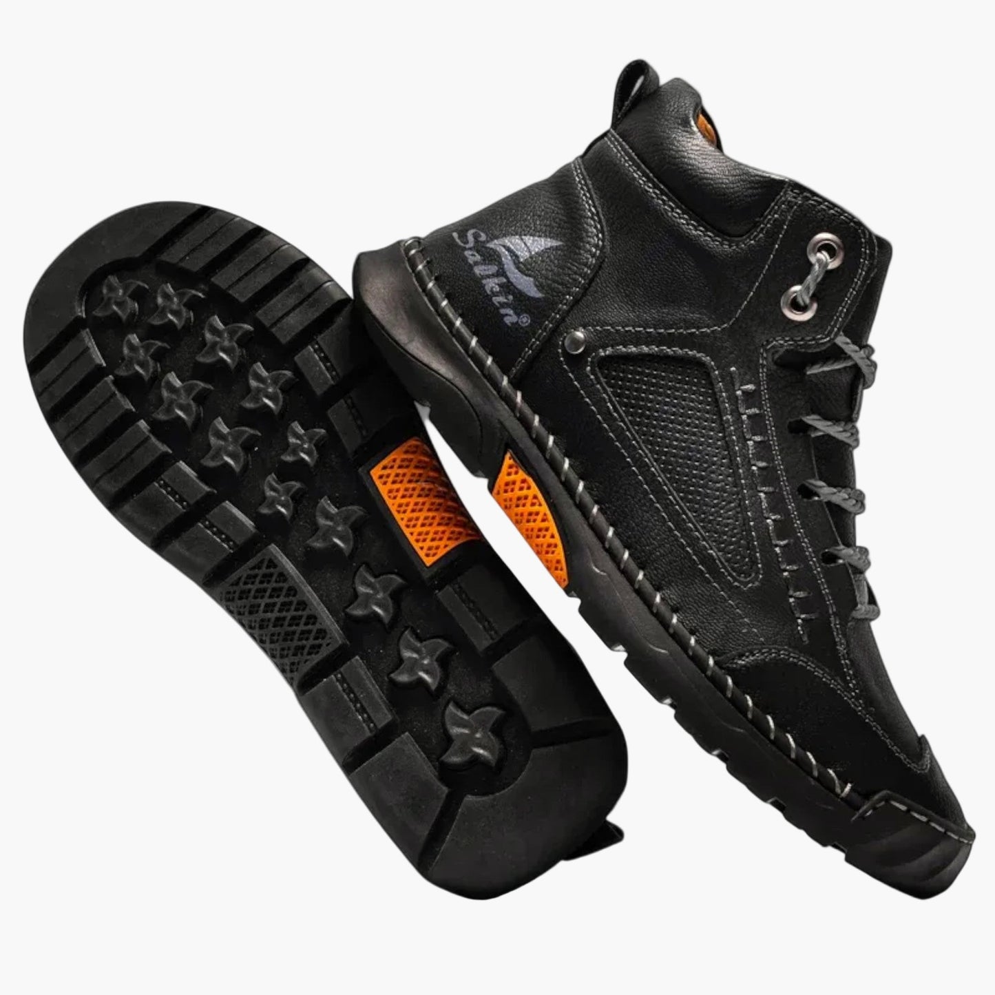 Scarpe outdoor casual da uomo – Sneakers alte traspiranti con suola antiscivolo