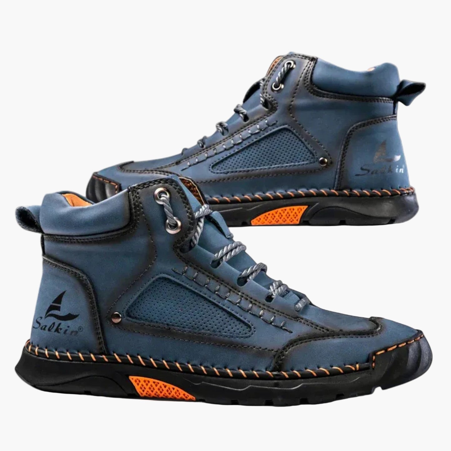 Scarpe outdoor casual da uomo – Sneakers alte traspiranti con suola antiscivolo